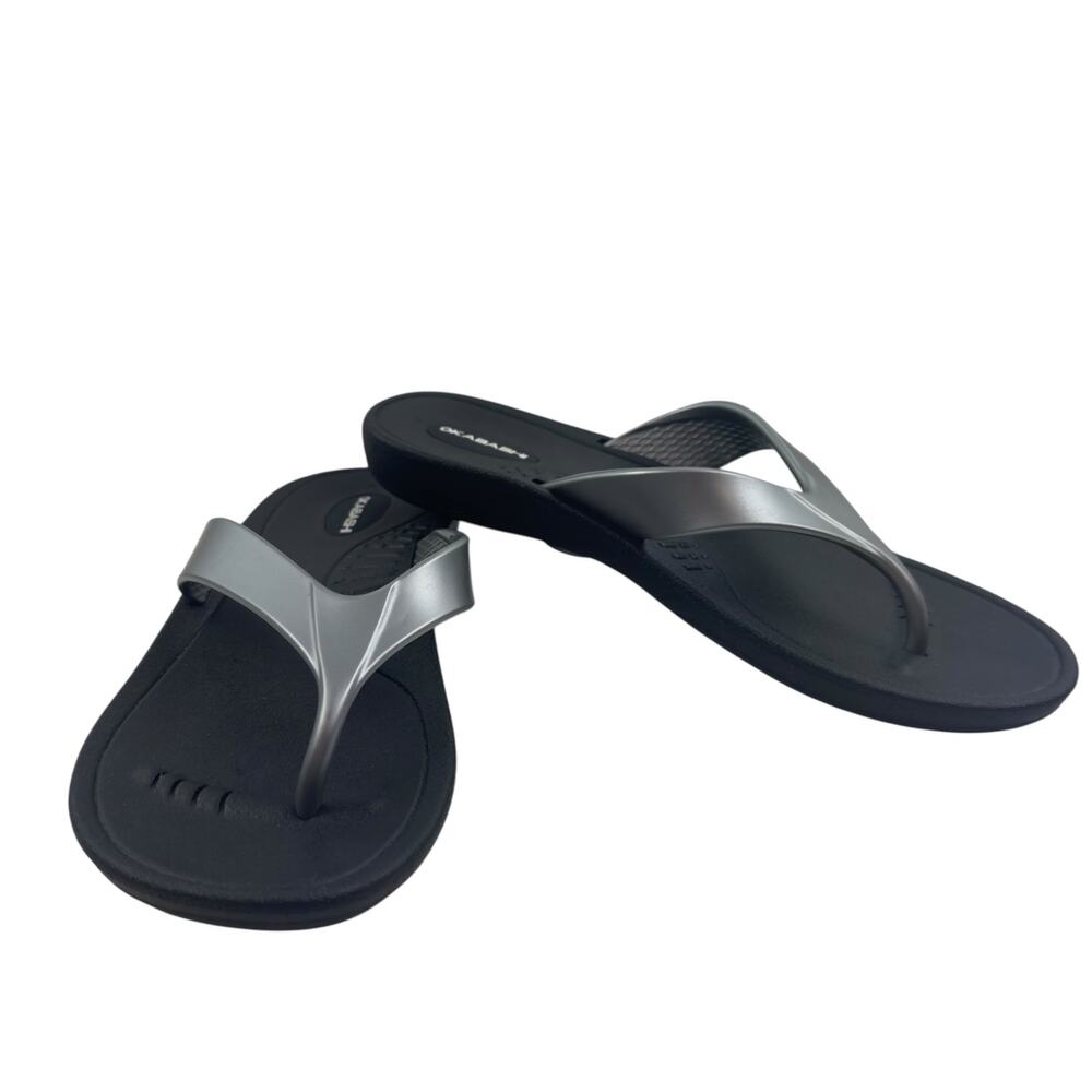 Okabashi Breeze Contoured Comfort Footbed  Flip Flop Sandals Women's M/6.5-7.5